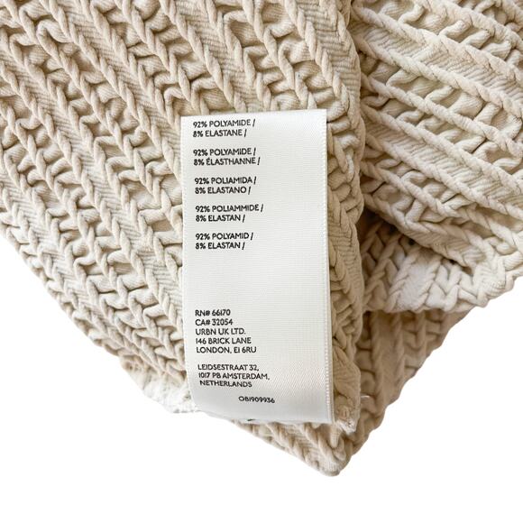 Free People Gabby Seamless Midi Dress Ivory - Picture 10 of 10